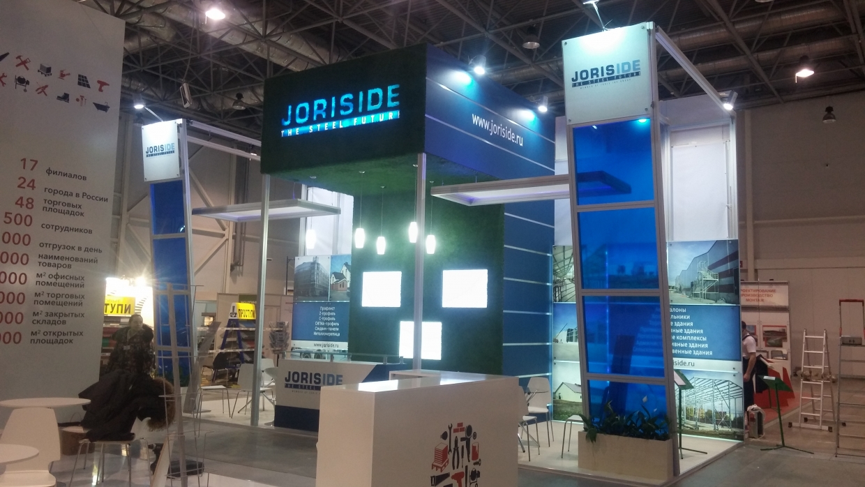 Joriside - изготовление выставочных стендов в Самаре и Новосибирске