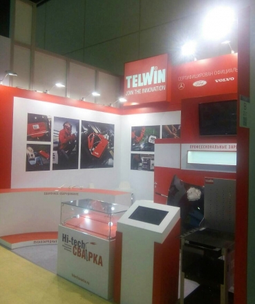TELWIN-Join the innovation - изготовление выставочных стендов в Самаре и Новосибирске