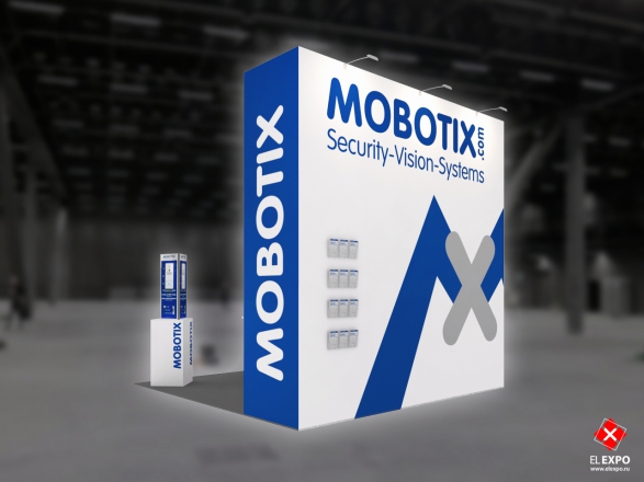 Mobotix - изготовление выставочных стендов в Самаре и Новосибирске