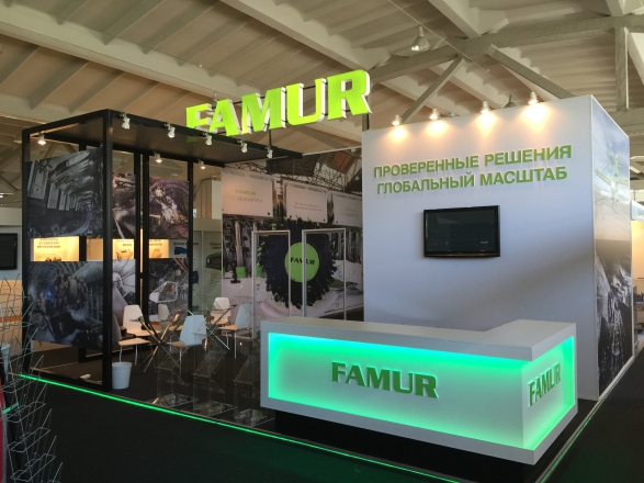 Famur - изготовление выставочных стендов в Самаре и Новосибирске