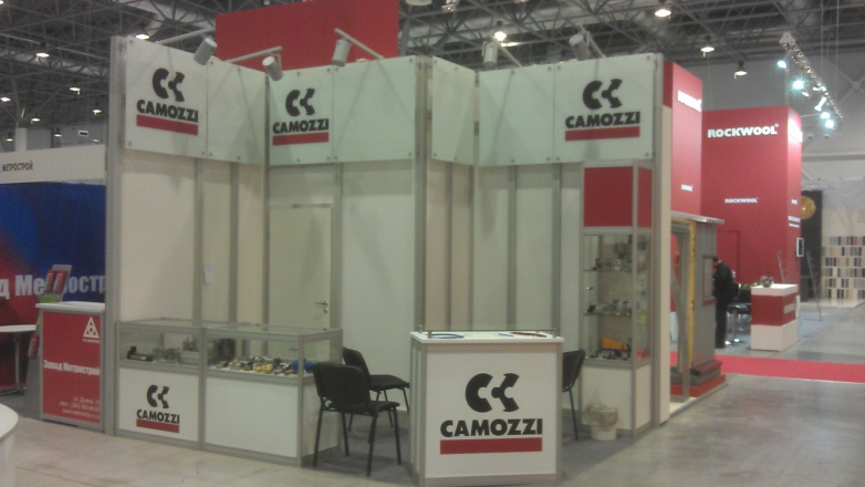 Camozzi - изготовление выставочных стендов в Самаре и Новосибирске