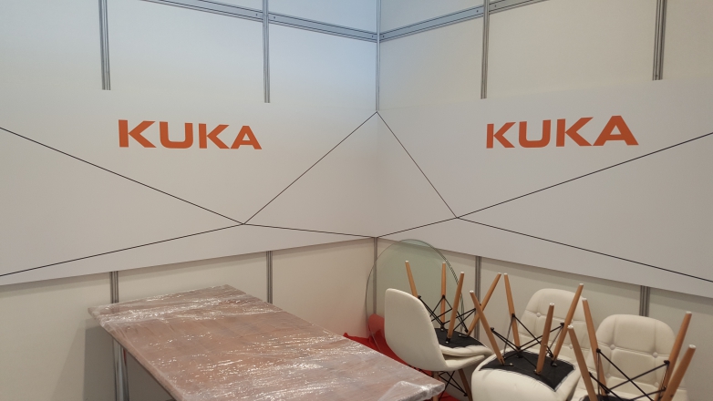 Kuka - изготовление выставочных стендов в Самаре и Новосибирске