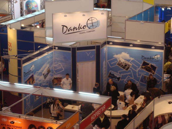 Danko Travel Company - изготовление выставочных стендов в Самаре и Новосибирске