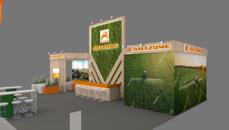 AMAZONE - изготовление выставочных стендов в Самаре и Новосибирске