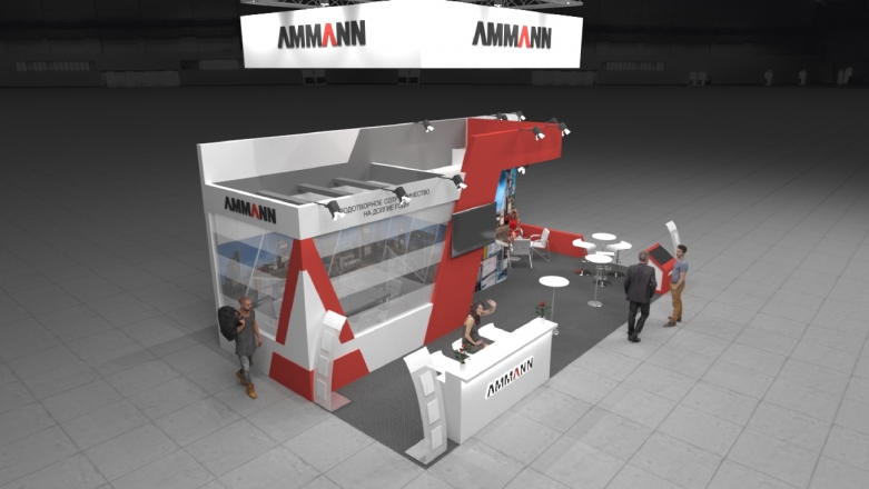 WWW.AMMANN.COM - изготовление выставочных стендов в Самаре и Новосибирске