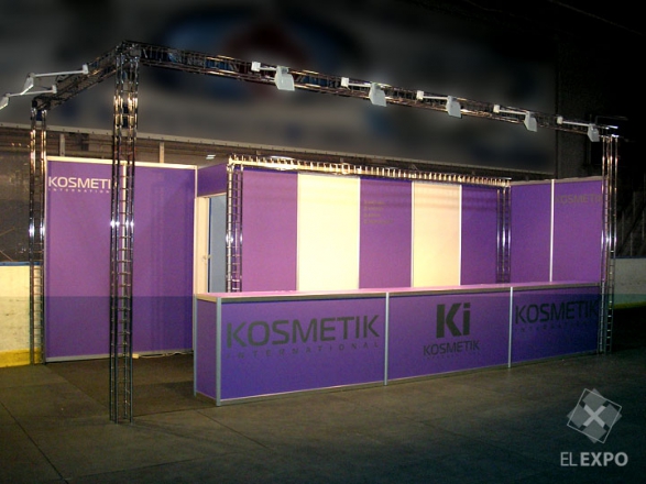Ki Kosmetik - изготовление выставочных стендов в Самаре и Новосибирске